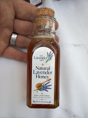 4 oz Natural Lavender Honey glass